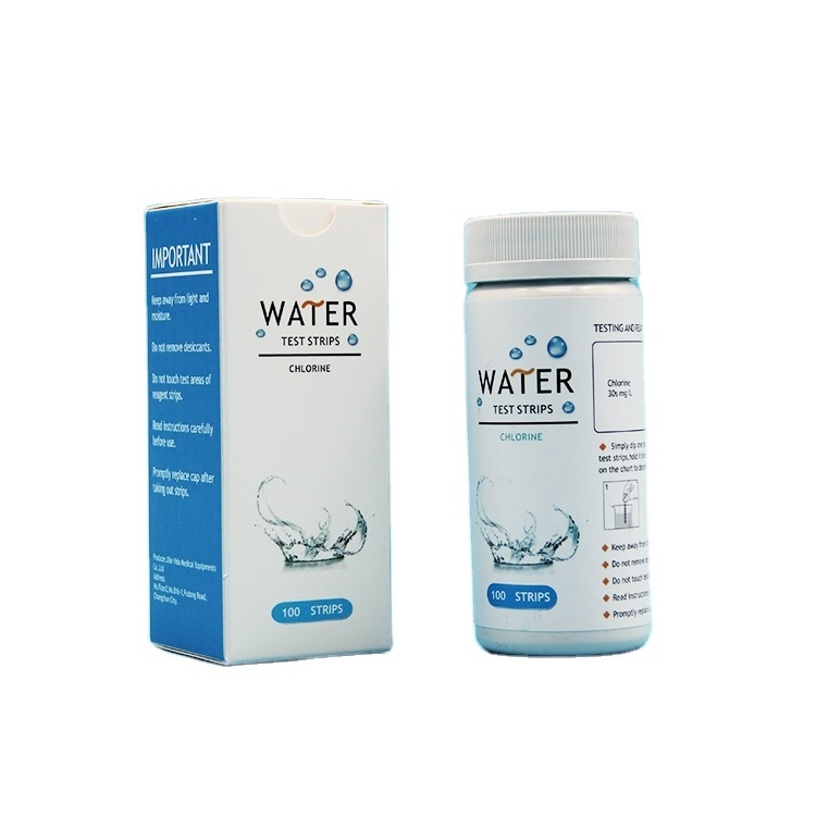 Home Used Chlorine Test Strips Water Quality Analyzer Test Strip Kit Chlorine Test Strips Kits In Spa And Swimming Pool