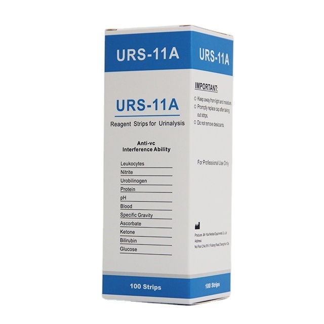 New design urinalysis reagent urine test strip 11 parameter urine ma test strip