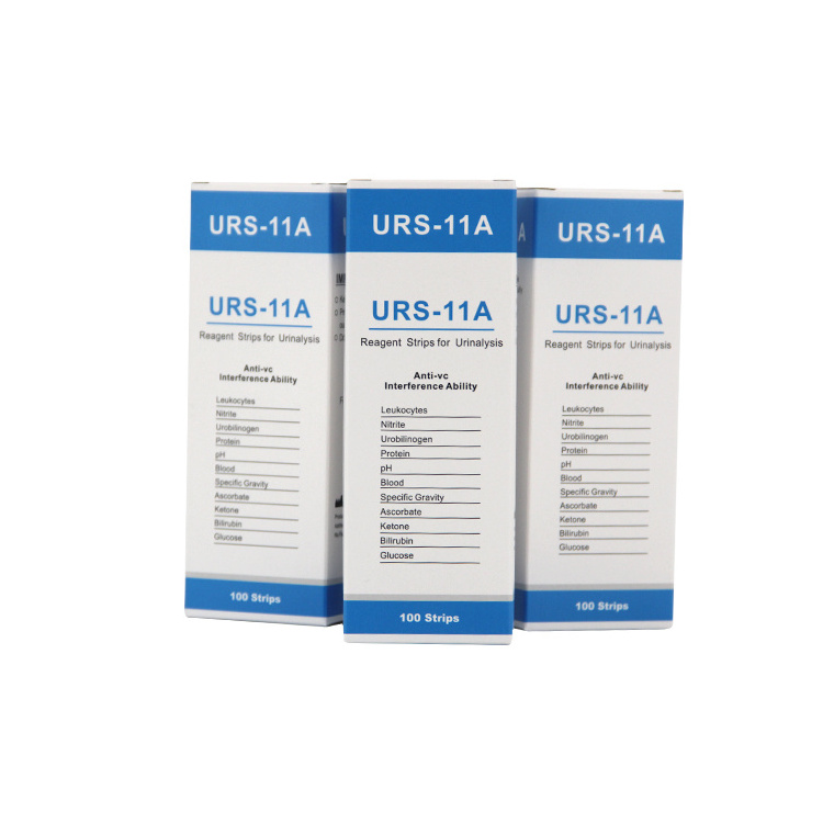 New design urinalysis reagent urine test strip 11 parameter urine ma test strip