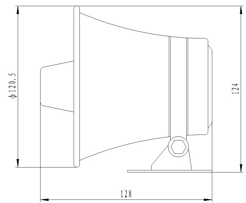 Boat Marine DZ-15W DC24V  loudspeaker Amplifier Sounds Air Horn Siren Speaker For Auto Car Boat PA System