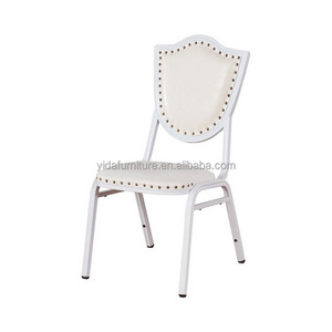 Party Beige Banquet Hotel Chair Metal Dining Africa Cheap Wholesale Aluminum Chair