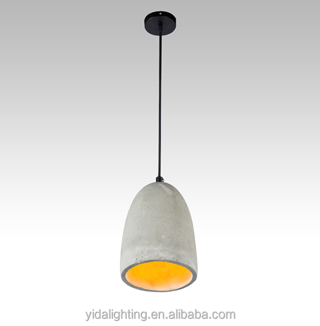 Wholesale Cement commercial led pendant light fixture for dining room color can change