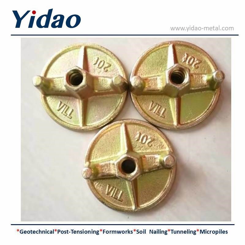 disc nut,  formwork, anchor  nut with plate, wing nut