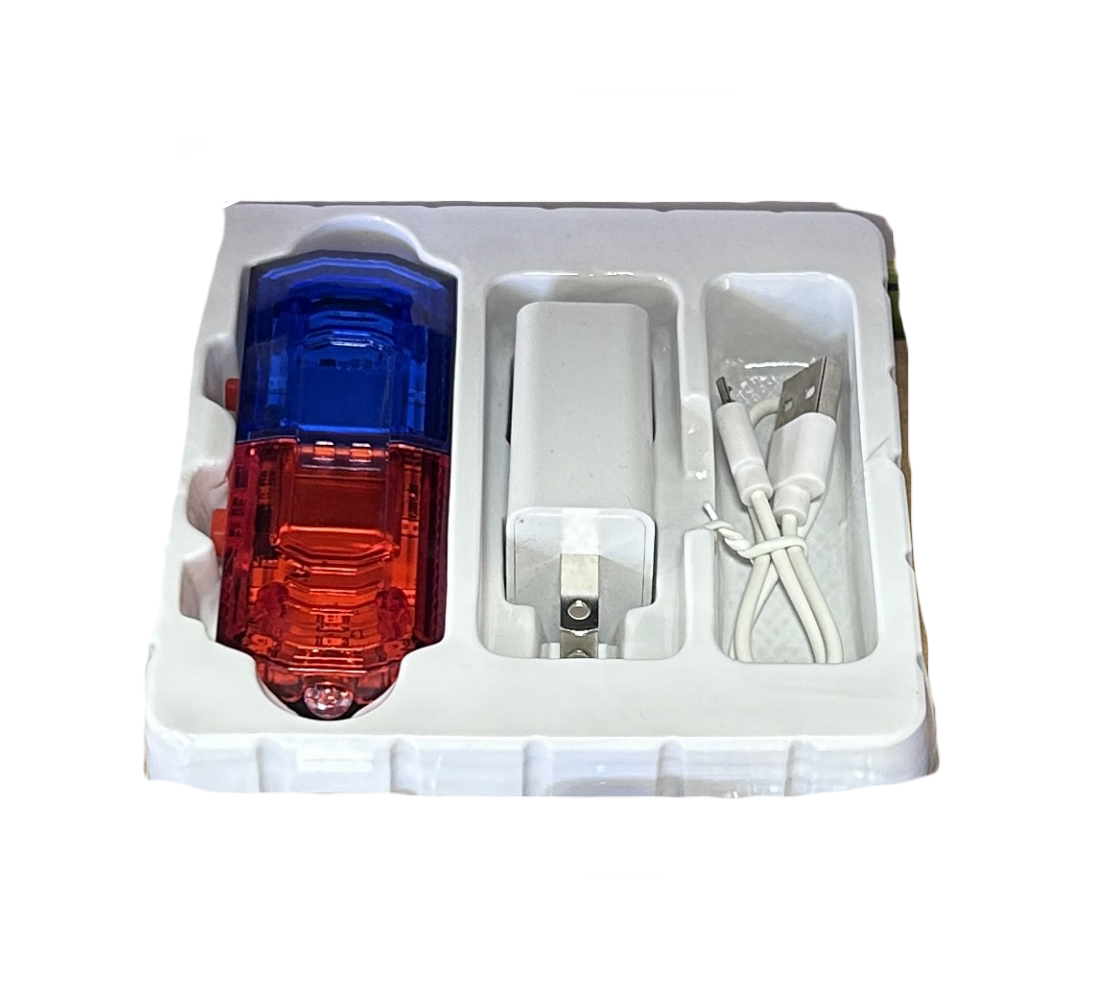 Traffic LED Shoulder warning light Portable Emergency Rechargeable multi-functional shoulder light