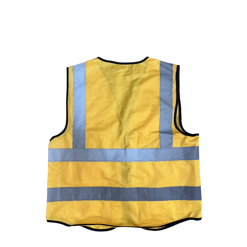 High Quality Yellow Color Safety Traffic Reflective Vest Mixed Fluorescent Color Multipurpose Safety Vest