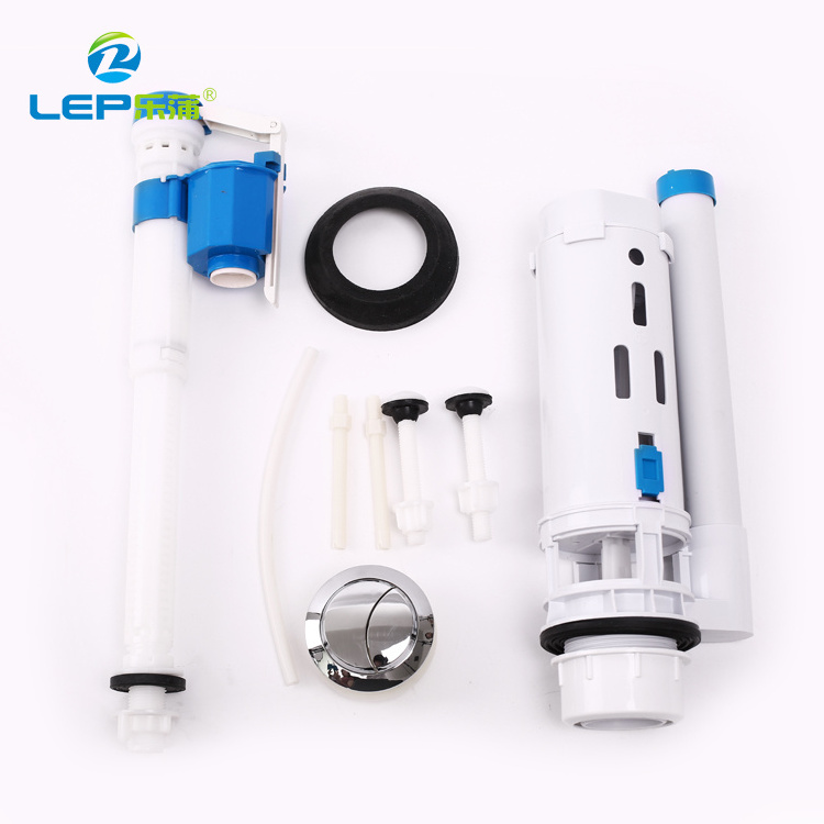 Toilet cistern fittings flush valve fill valve mechanism