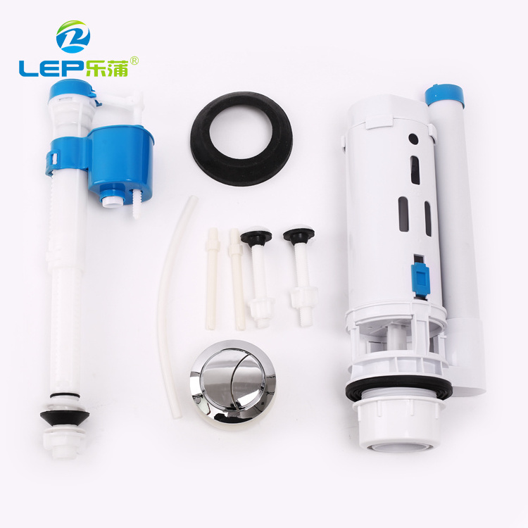 Toilet cistern fittings flush valve fill valve mechanism