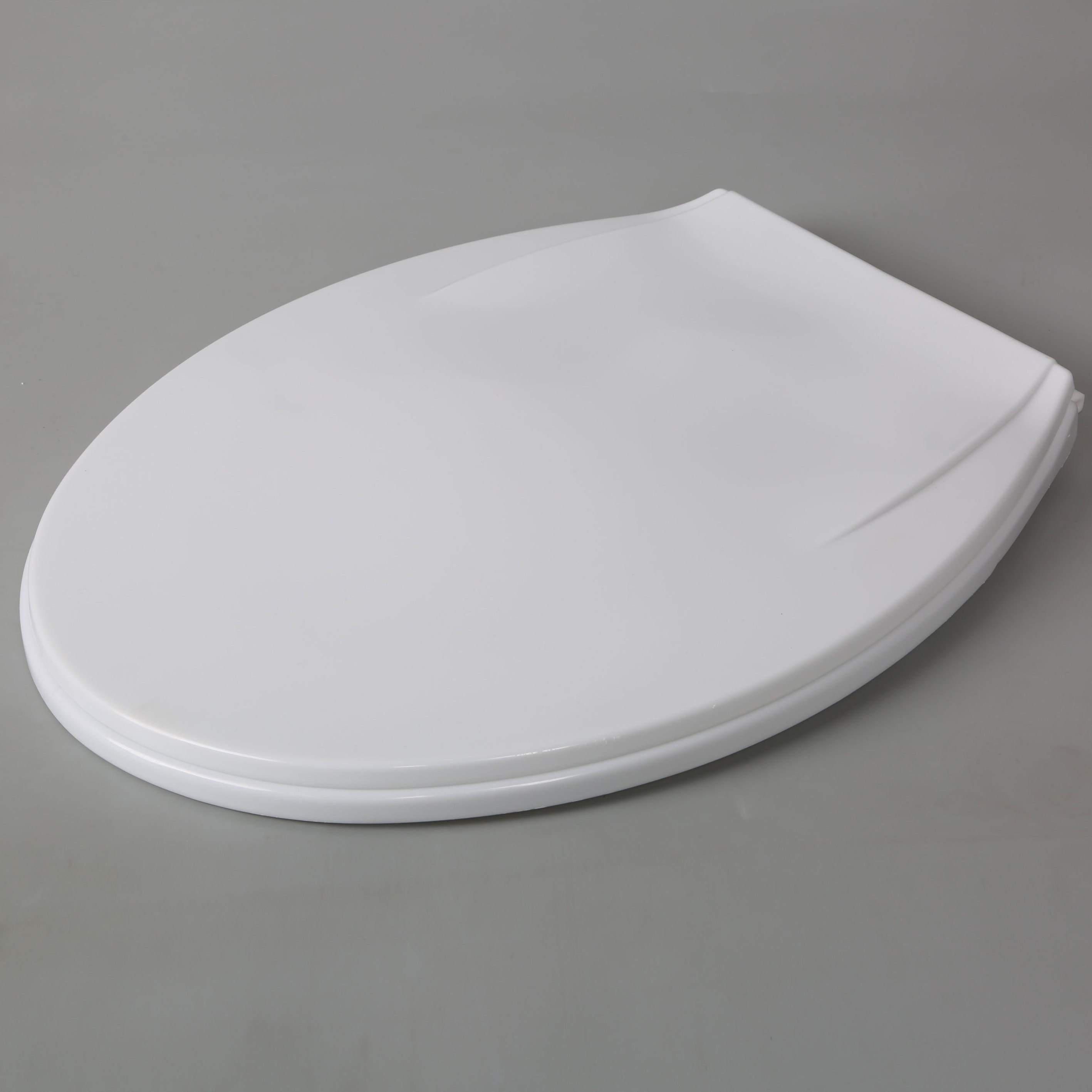 18 inches O shape plastic toilet seat normal close half wrapped most for America low price 700g pp toilet seat