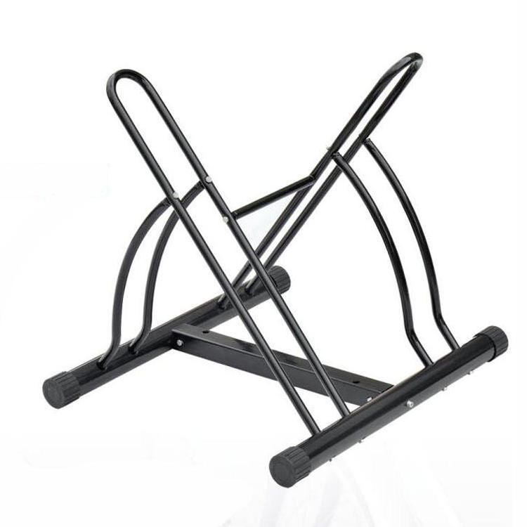 mounted 2 bike display stand bicycle floor parking storage rack lock with bicycle parking