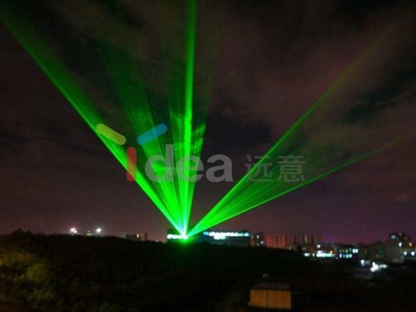 Waterproof laser projector green laser 5w 10w for outdoor laser light landmark show