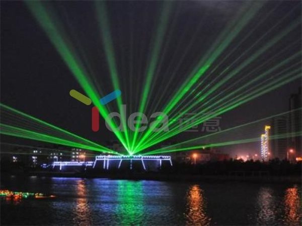 Waterproof laser projector green laser 5w 10w for outdoor laser light landmark show