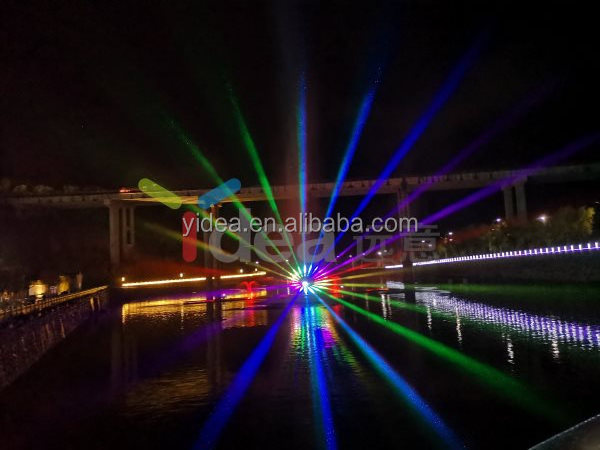 Landscape light laser 18w 20w 22w rgb outdoor projector dmx control laser light