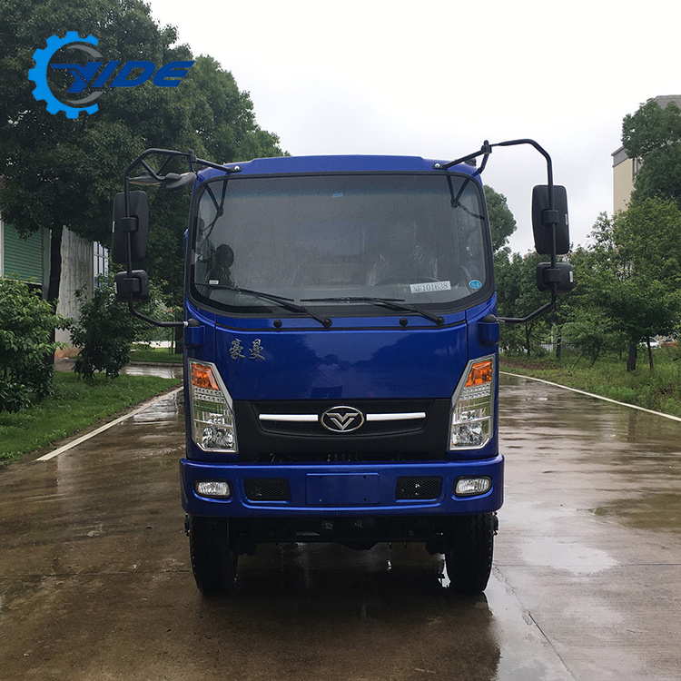 6- 8 tons Small dump truck HOWO 4*4  tipper for sale