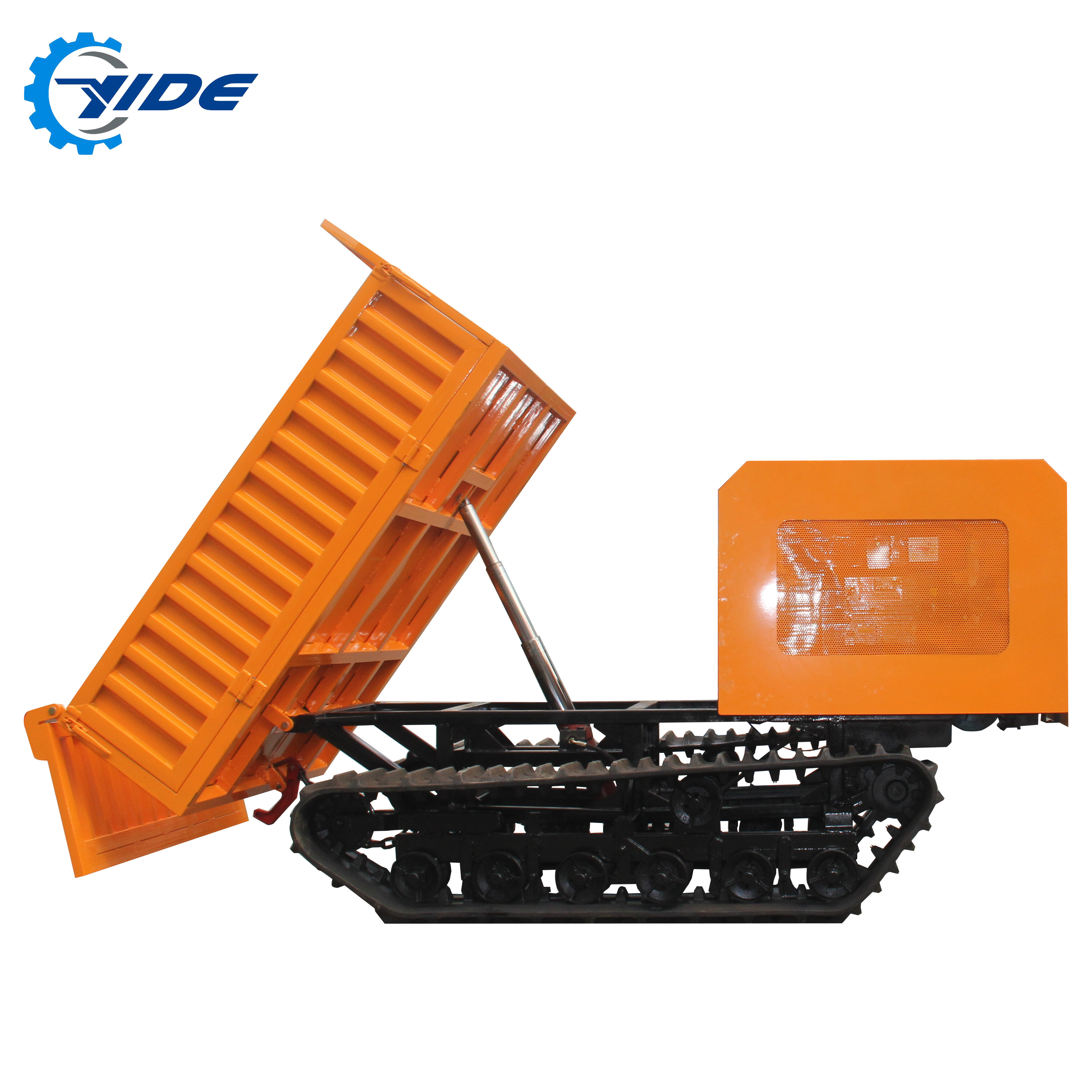 Cheap mini crawler dumper 3 ton tracked vehicle dump small loader for sale