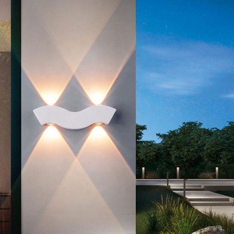 New design modern home lighting wall lamp Hotel villa project customized waterproof outdoor wall lamp