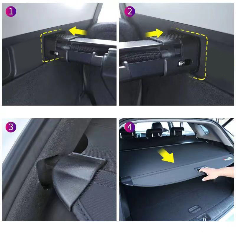 CYX car modifying Interior Styling car security rear trunk luggage partition waterproof retractable Cargo Cover for Hyundai ix35