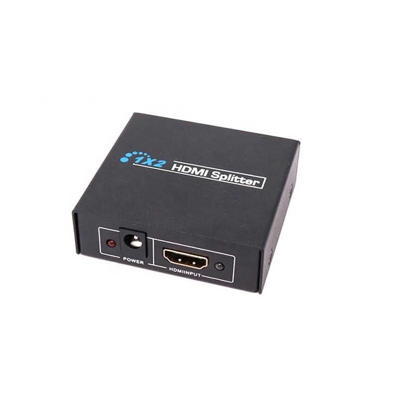 HD MI Splitter 1 in 2 HD MI Video Distributor Full HD 1080p Video Switcher Adapter For Monitor TV Box 1x2