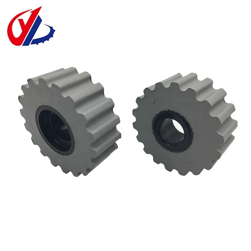 Rubber Roller Conveyor Wheel Conveyance Roller for Woodworking Homag Brandt Edge Banding Machine Edge bander