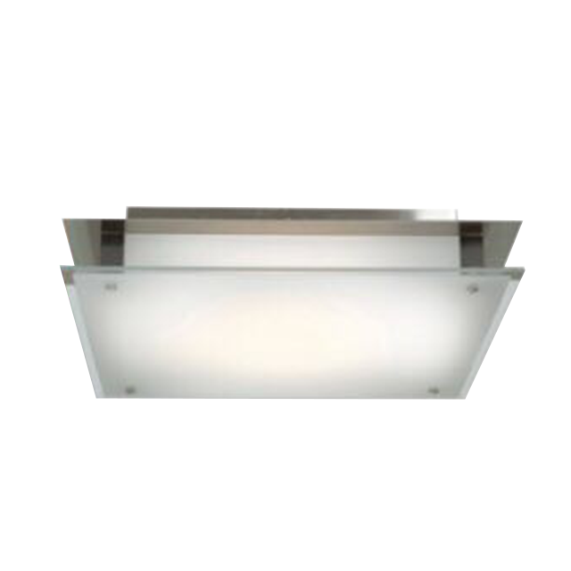 Glass led ceiling light fixture 12 14 16 inch  square or round flush mount for American market