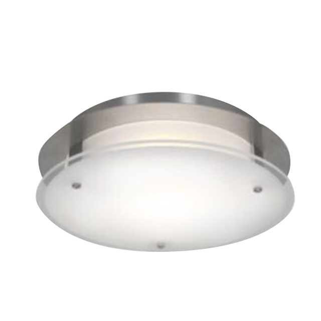 Glass led ceiling light fixture 12 14 16 inch  square or round flush mount for American market