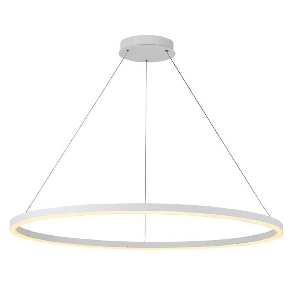 110v-240v  modern ring chandelier acrylic circular pendant light entryway adjustable hanging lighting kitchen dinning