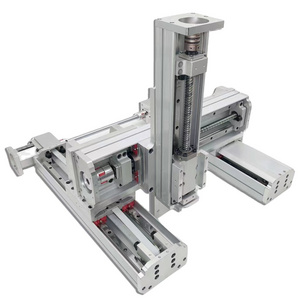 Heavy Duty CNC Motorized XYZ Gantry Robot System Guideway Slide Table Stage Actuator Linear Motion Guide Rail