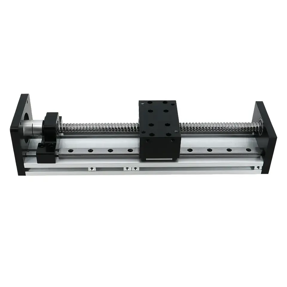 XYZ axis ball screw driven stage linear motion guide linear module slide table actuator 100mm 200MM 300MM