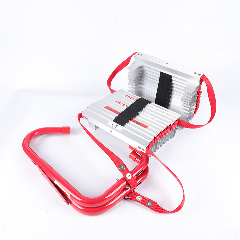 Aluminum Durable fire escape emergency safety rope ladder