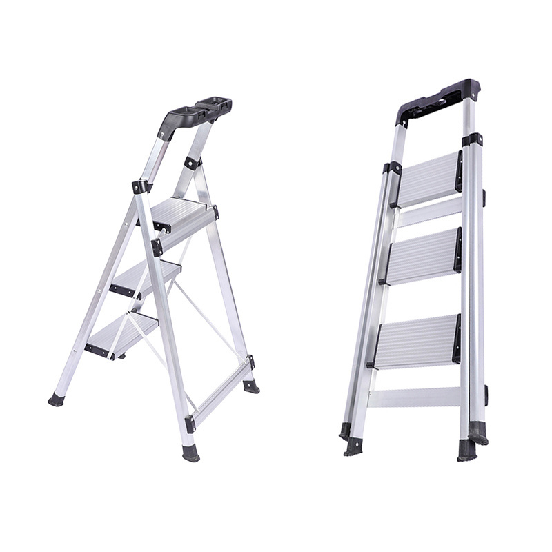 Modern Design Lightweight Steel Step Stool Ladder Portable Construction Ladders