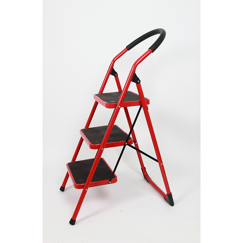 Direct Selling Non-Slip Steel folding step stool Home Safety 4 Step Iron Ladder