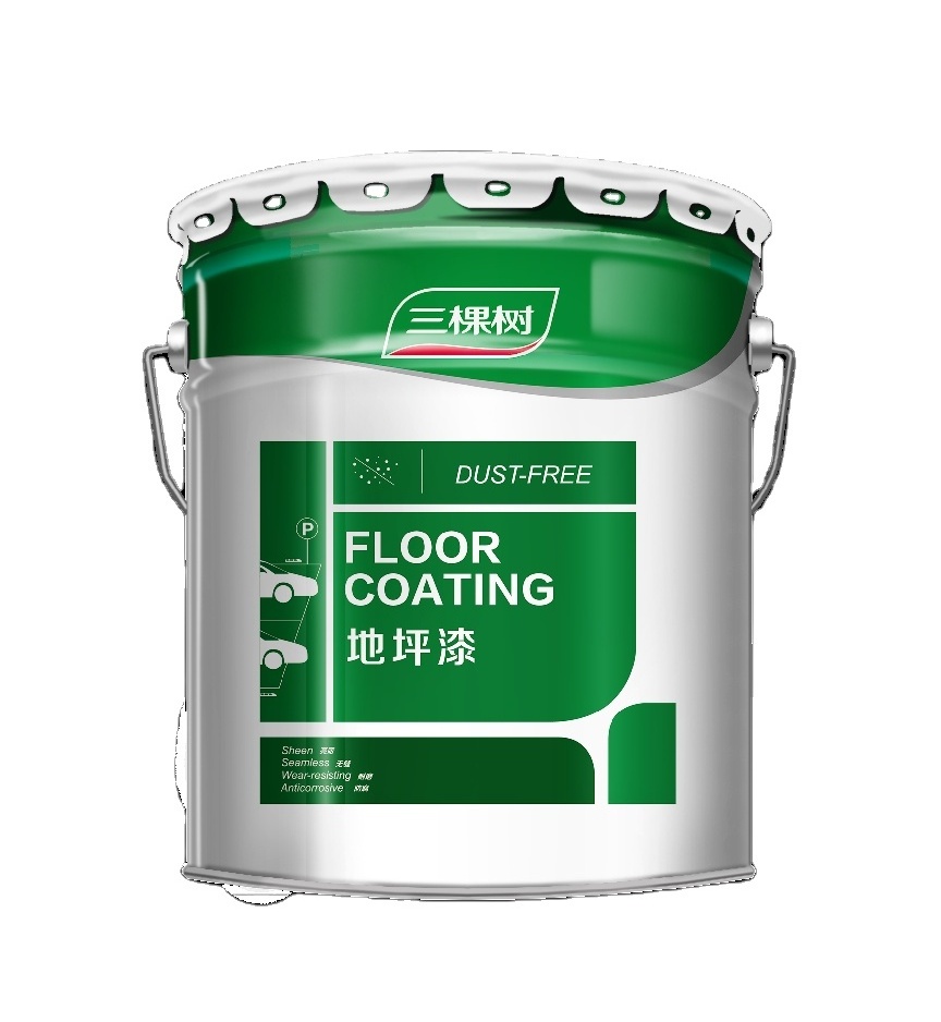 Three trees floor paintSolvent-Free Epoxy Super Wear-Resistant Floor Coating