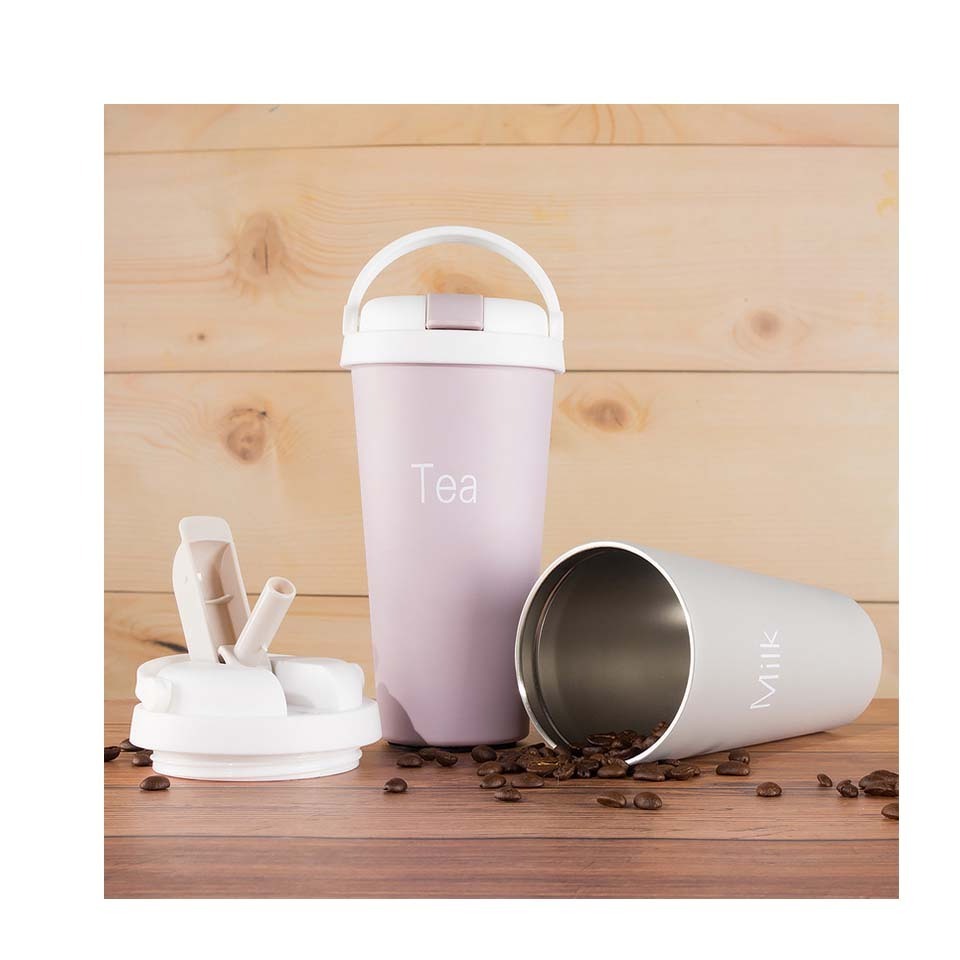 YIDING personalized stainless steel kaffeebecher pipe coffee mug tumbler cups Vacuum flask turco taza de cafe with lid logo