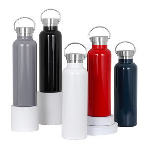 Top Seller Insulated 1 Liter thermos flask Sport Stainless Steel Water Bottle With Handle Lid