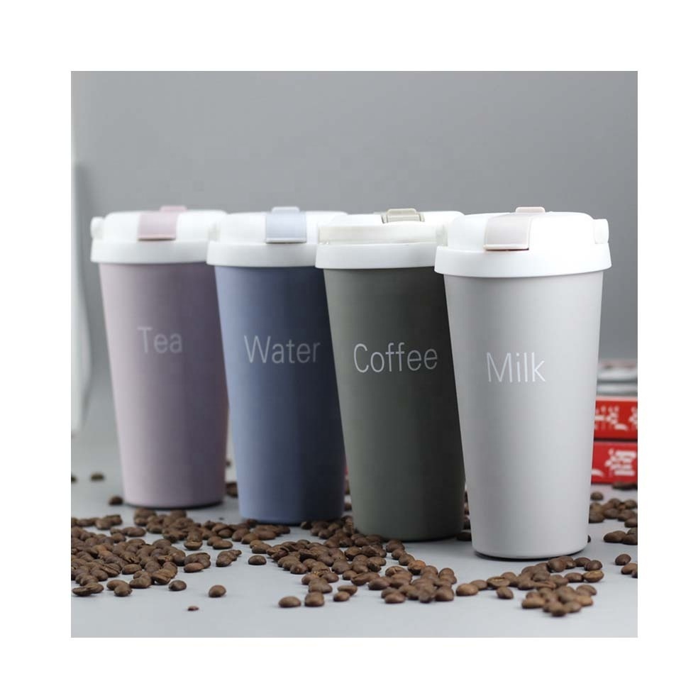 YIDING personalized stainless steel kaffeebecher pipe coffee mug tumbler cups Vacuum flask turco taza de cafe with lid logo