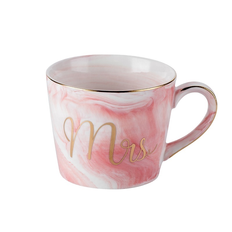 New Trend Style mr and mrs mugs Ceramic Tea Cups Couple coffee mugs ceramic coffee mugs