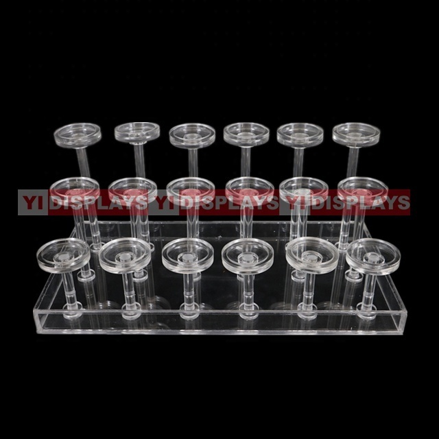 Acrylic macaron display stand acrylic macaron holder macaron insert tray