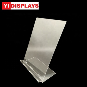 a4 acrylic t-shirt clothes display stand holder plexiglass display rack