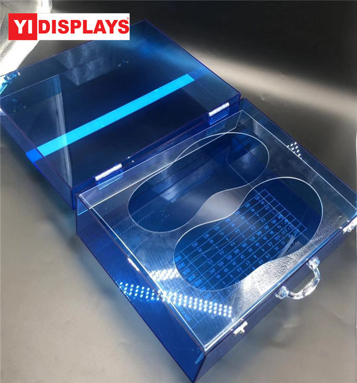 luxury acrylic shoe box shoe display case