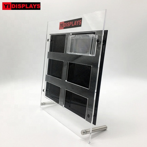 Acrylic display stand for eyelash acrylic makeup organizer eyelash custom box