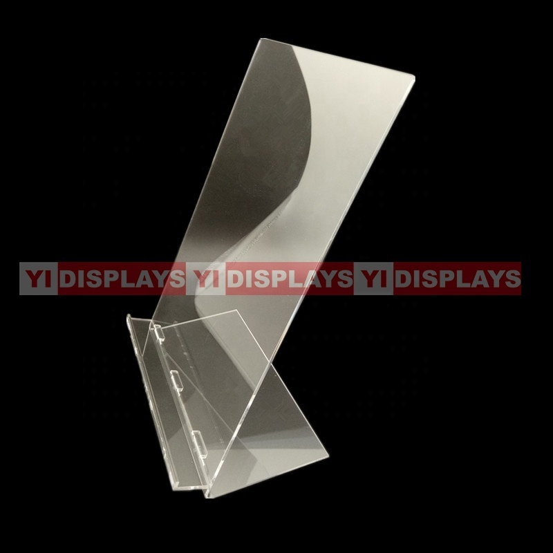 a4 acrylic t-shirt clothes display stand holder plexiglass display rack