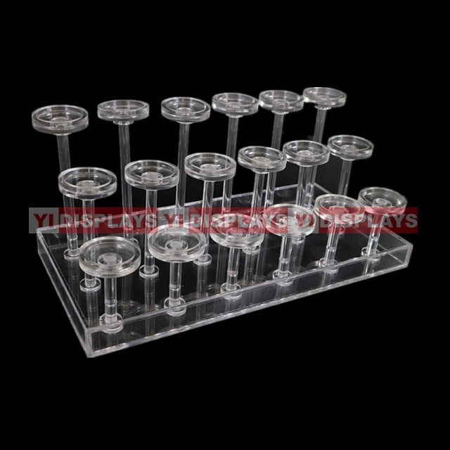 Acrylic macaron display stand acrylic macaron holder macaron insert tray