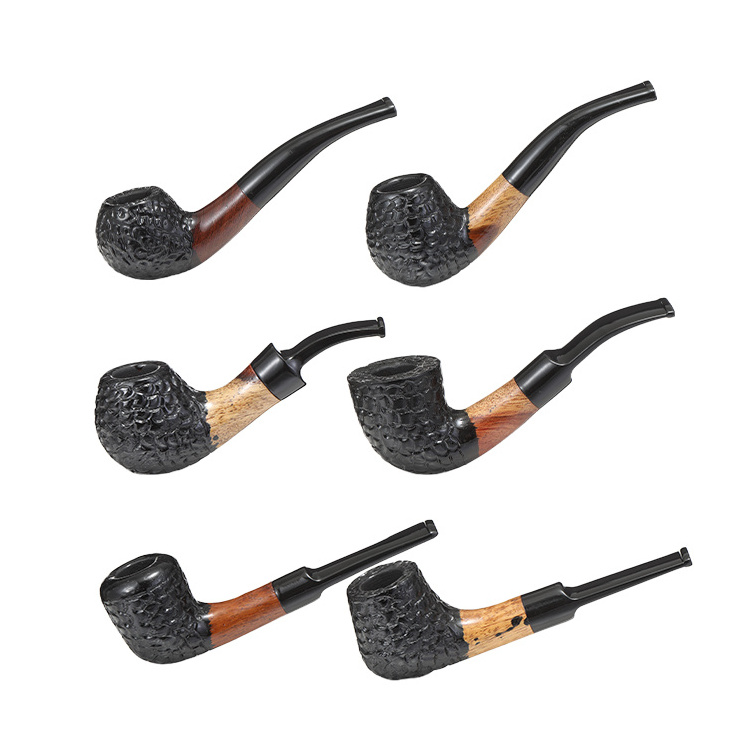 cachimbo de madeira Crafts Custom Handcrafted Smoke Herb High Quality Hot Sale Oem Odm rosewood Hand Small Wooden Smoking Pipe