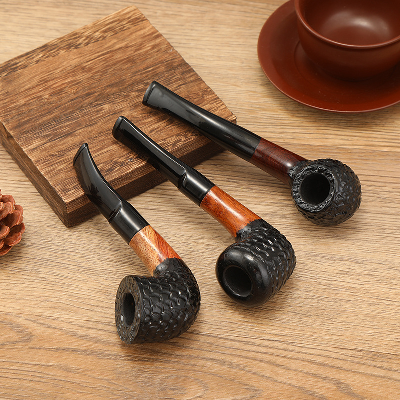 cachimbo de madeira Crafts Custom Handcrafted Smoke Herb High Quality Hot Sale Oem Odm rosewood Hand Small Wooden Smoking Pipe