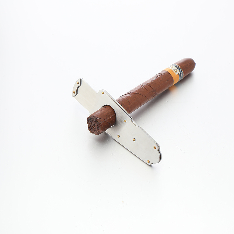 Wholesale Dual-Purpose Cigar knife Cigar Scissors Cigar cutter Bottle opener Pipe Tobacco Knife