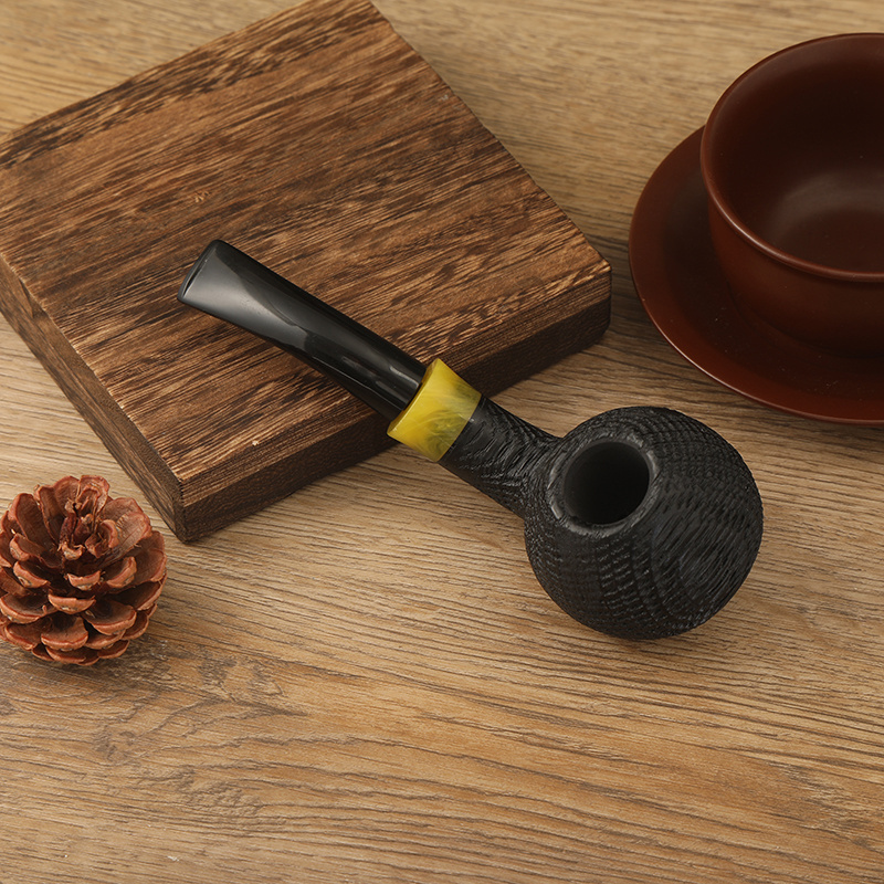 wholesale price from India Customized size Wooden pipe Handcrafted Tobacco Smoking Pipe Cigarettes Cigar Pipes