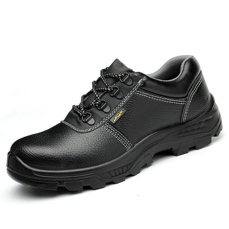 Stylish work boots Safety protective men's shoes Stab-proof walking shoes