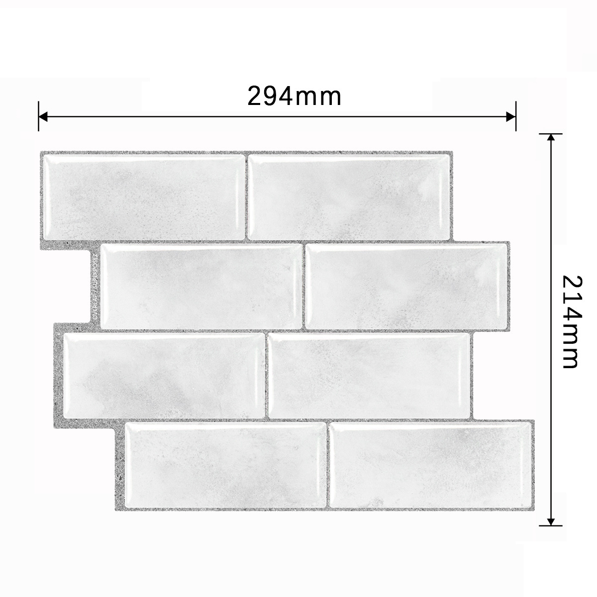 Best peel and stick backsplash wall tile for kitchen and bathroom vinyl  tile