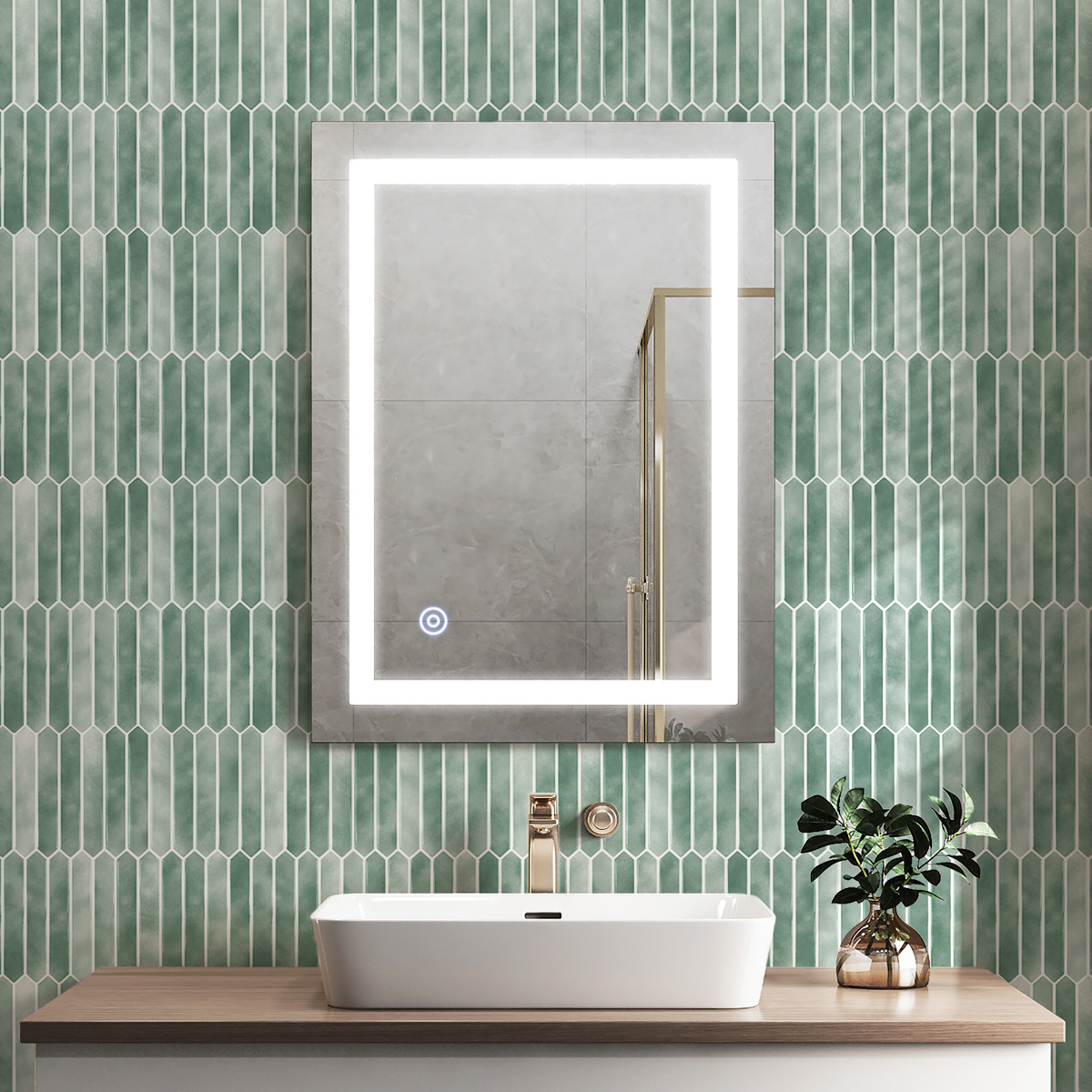 Peel And Stick Mirror Wall Tiles Subway Tile Beveled Mirror Kitchen Backsplash Tile