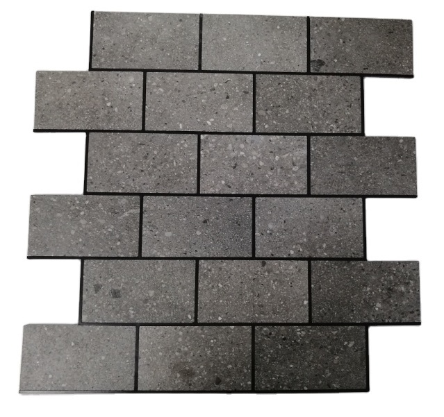 Factory price peel and stick metal backsplash self adhesive kitchen mosaic tile