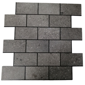 Factory price peel and stick metal backsplash self adhesive kitchen mosaic tile